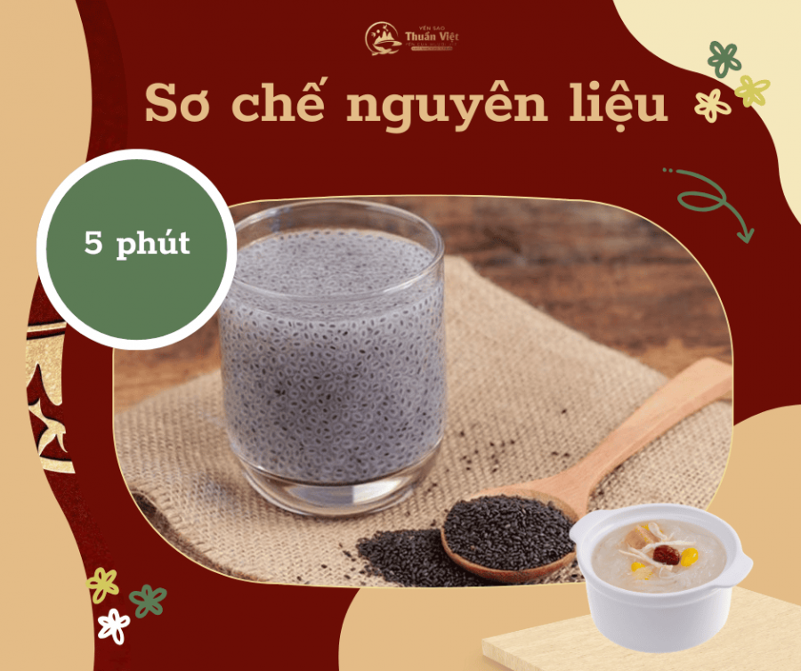 Cách Chưng Yến Đường Phèn Táo Đỏ Hạt Chia Ngon Bổ Dưỡng