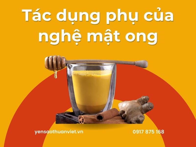 Tác dụng phụ của nghệ mật ong 